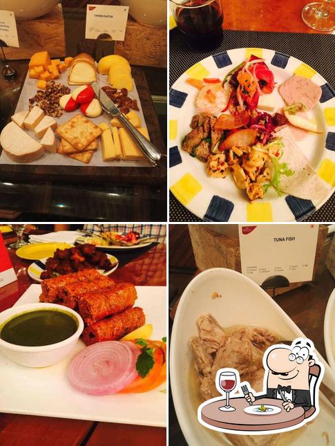 Food at The Residency - Crowne Plaza