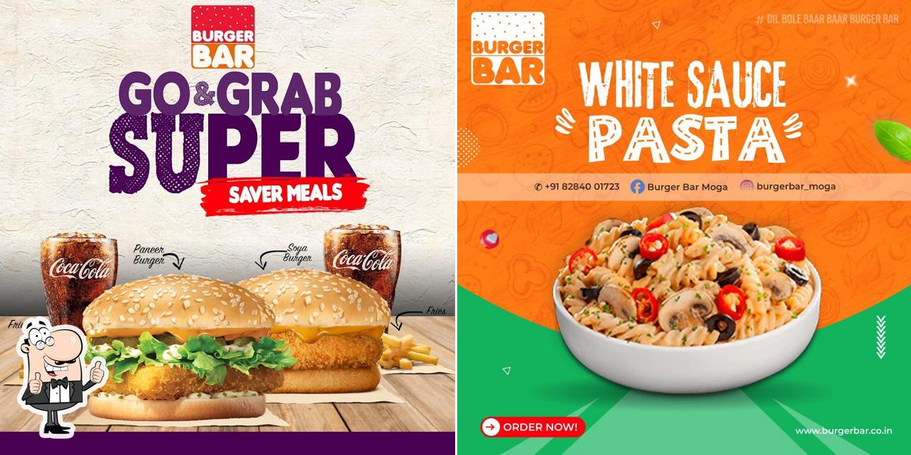 Here's a picture of BURGER BAR Here's a picture of BURGER BAR