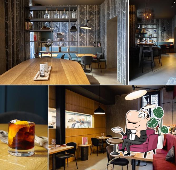 Dai un'occhiata agli interni di Baltic Bar