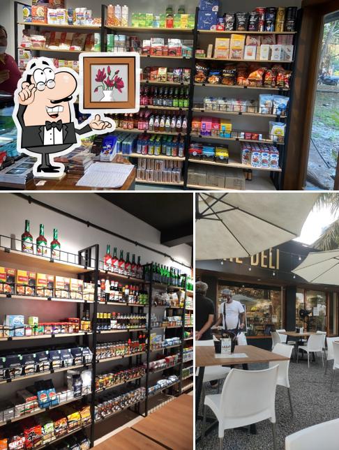 The interior of The Deli, Chondi