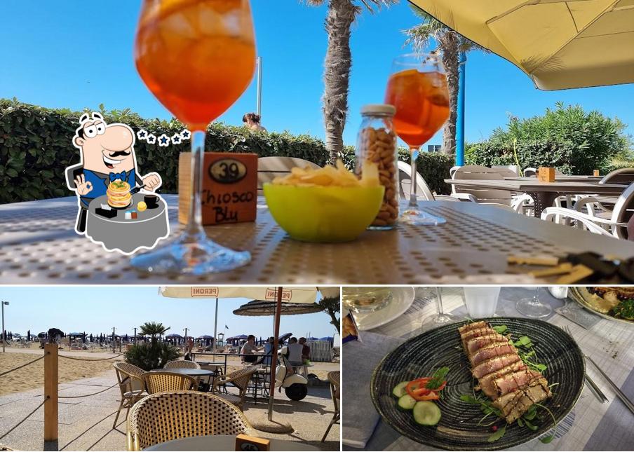 La immagine di cibo e interni da Chiosco Blu