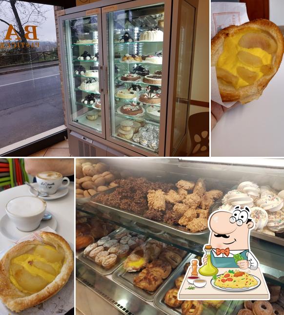 Platti al Pasticceria "Le Campane"