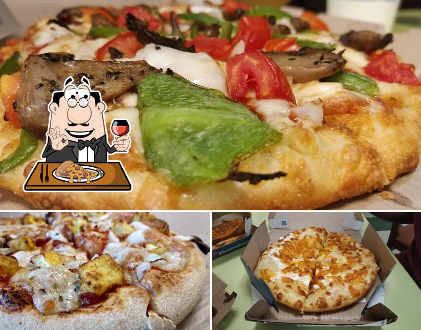 Order pizza at Domino's Pizza