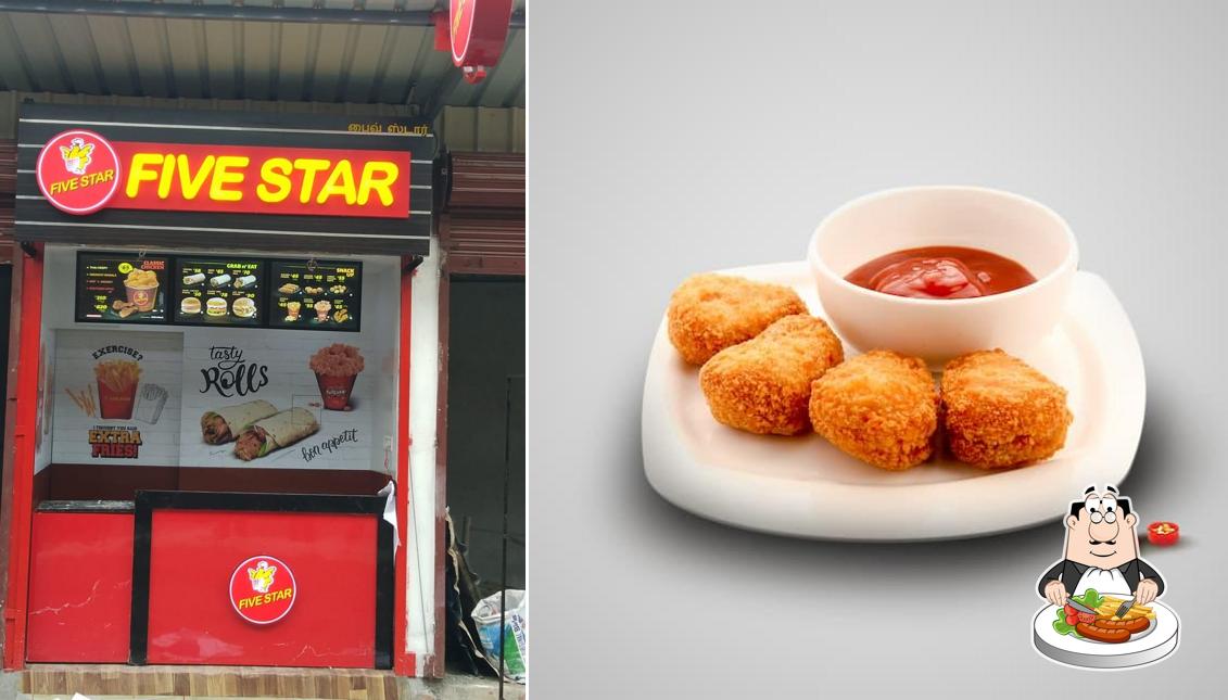 Food at Five star chicken