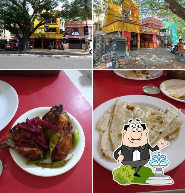 The exterior of Halais Dum Biryani