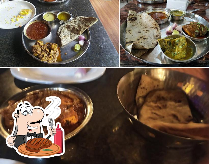 Try out meat dishes at Hotel Jagdamb Family Restaurant