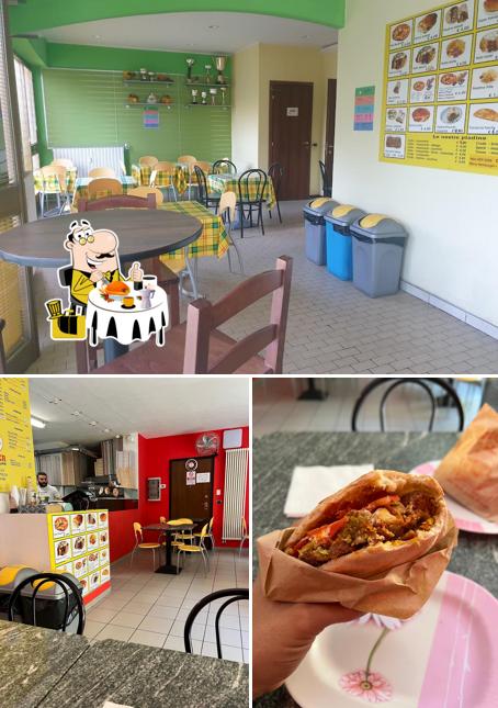 Dai un’occhiata alla foto che presenta la cibo e interni di Pizzeria Joker