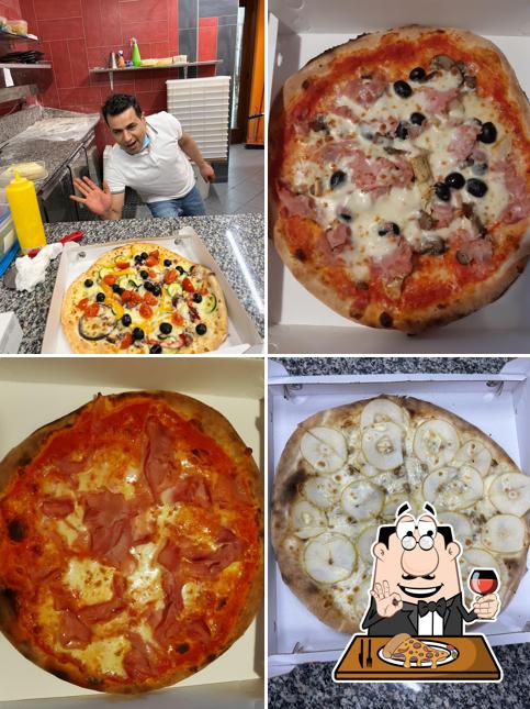 Scegli tra le molte varianti di pizza