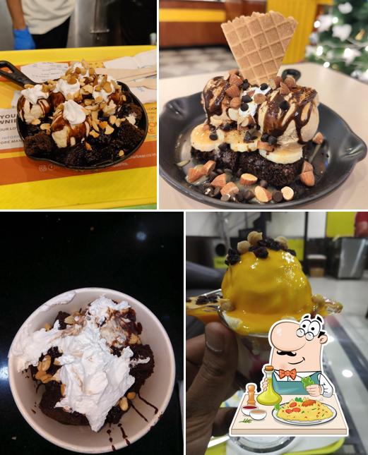 Food at Polar Bear Ice Cream Sundaes - Chandra Layout