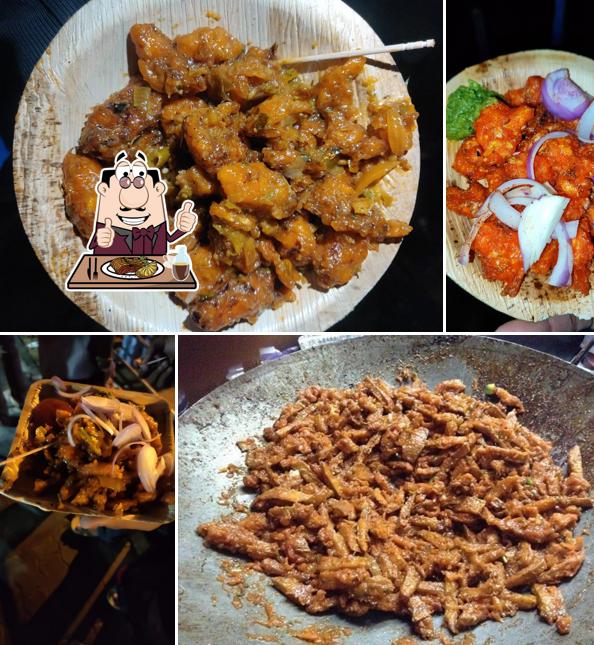 Ravi Gobi - Main Branch (Bindu Chinese Center) serves meat meals