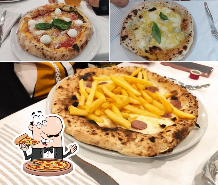 Ordina tra le svariate varianti di pizza