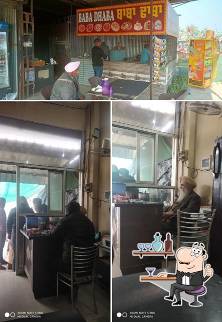 The interior of Babe Da Dhaba