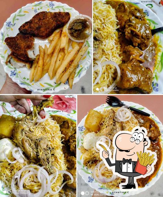 Order French fries at Bubunjaan Kitchen