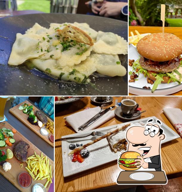 Hamburger al Ristorante Hilberkeller