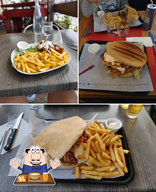 Sandwich de porc effiloché à Le Forfelet