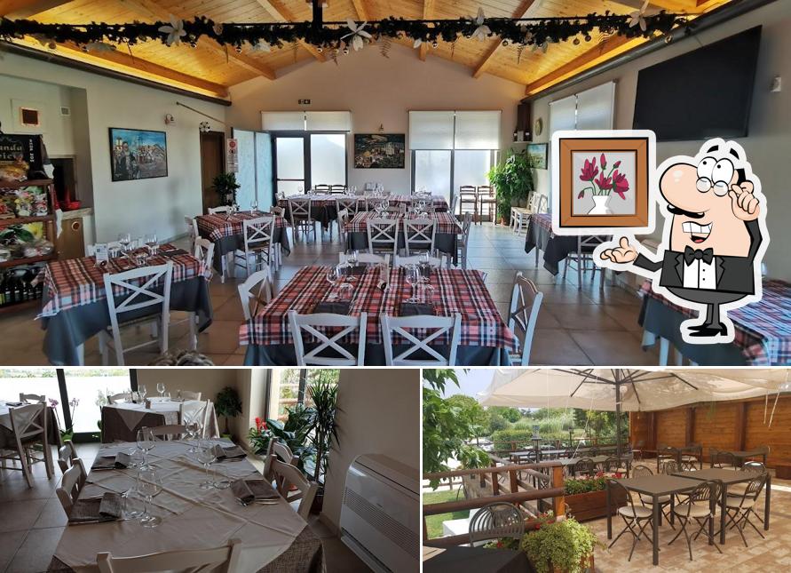 Gli interni di Locanda Orvieto Agriturismo Ristorante