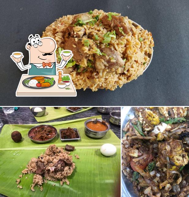 Food at Madurai Mappillai Virundhu