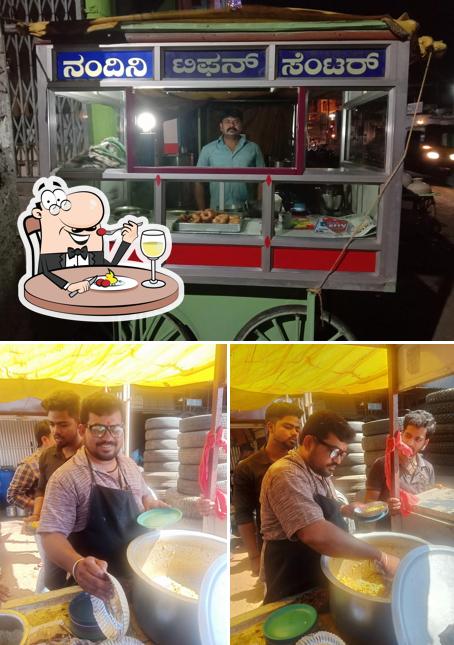 Food at Nandini Tiffin Center
