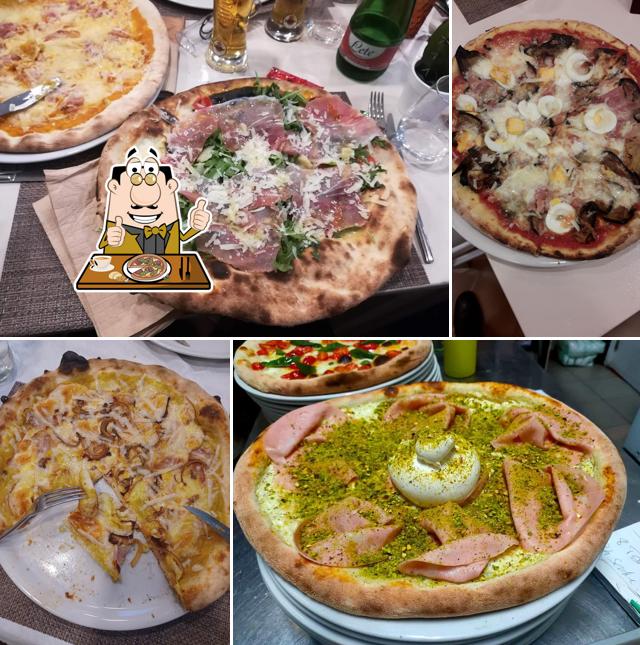 Scegli tra le molte varianti di pizza