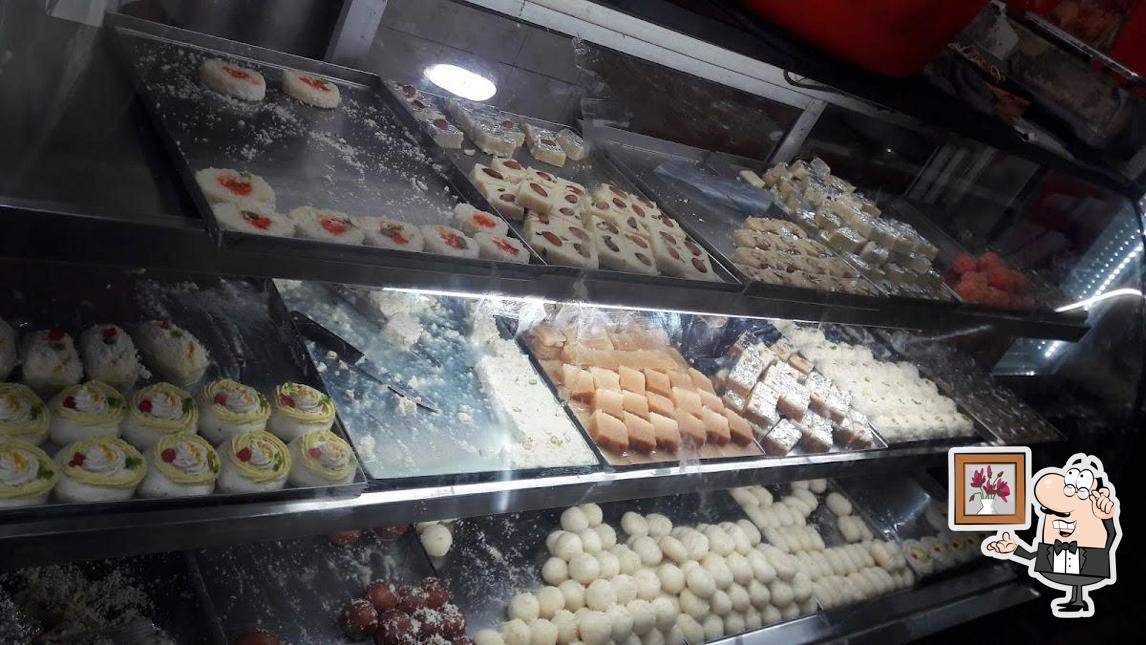 The interior of Shree Durga Sweets And Fast Food