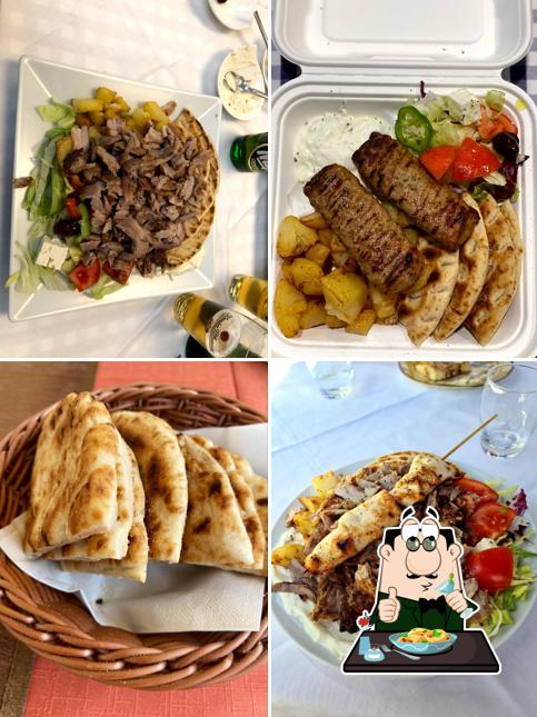 Cibo al Taverna Greca Olimpia
