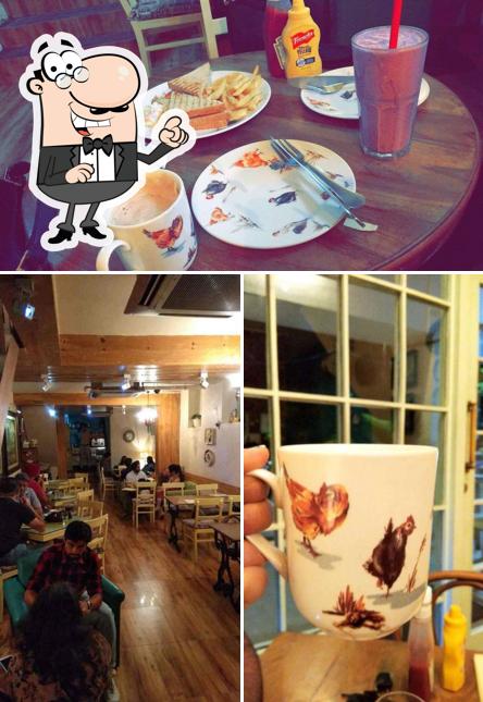 The interior of The Willow Cafe