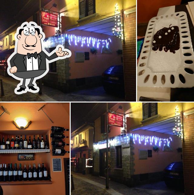 Gli interni di Antica Trattoria Degli Angeli