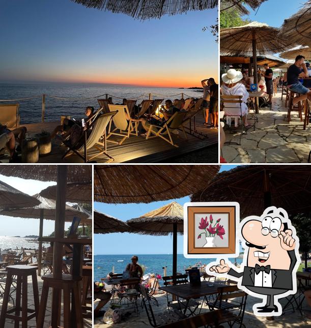 Gli interni di Bungy Bar Bijela Uvala
