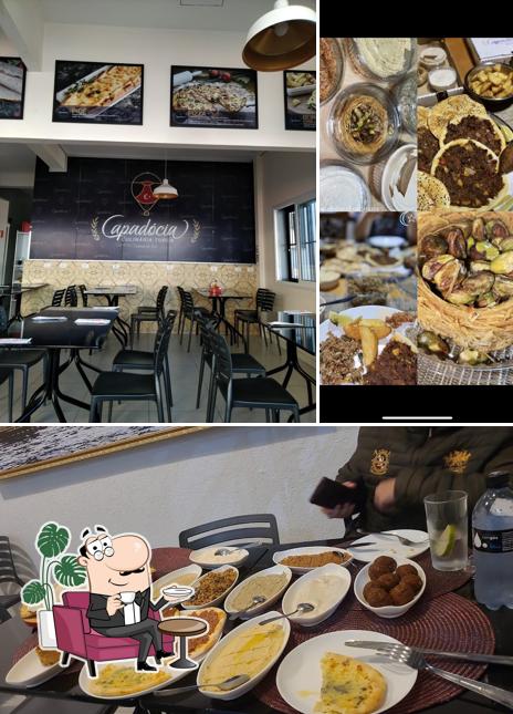 O interior do Capadócia Culinária Turca