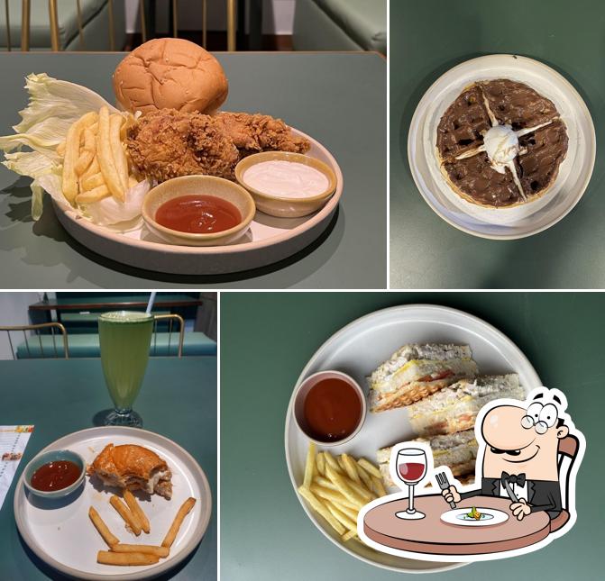 Meals at Frechies Cafe
