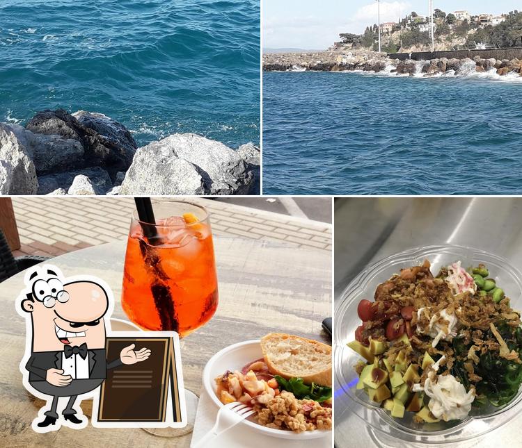 La foto di esterno e cibo da Il Galeone