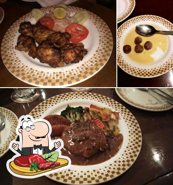 Try out meat meals at Marco Polo