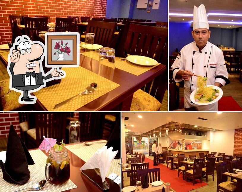 The interior of Masala Grill