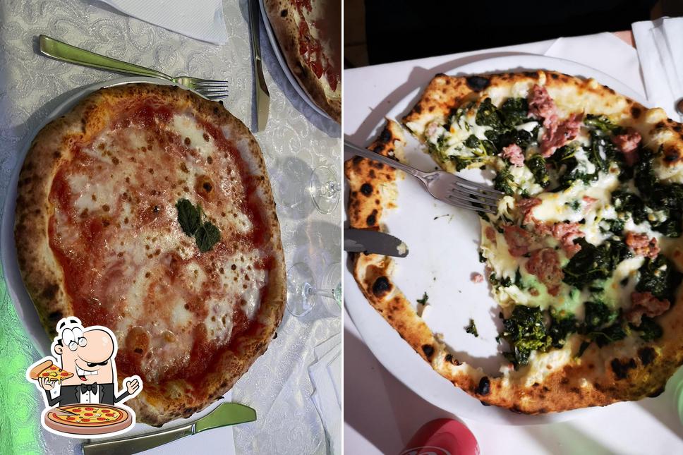 Ordina tra le molte varianti di pizza