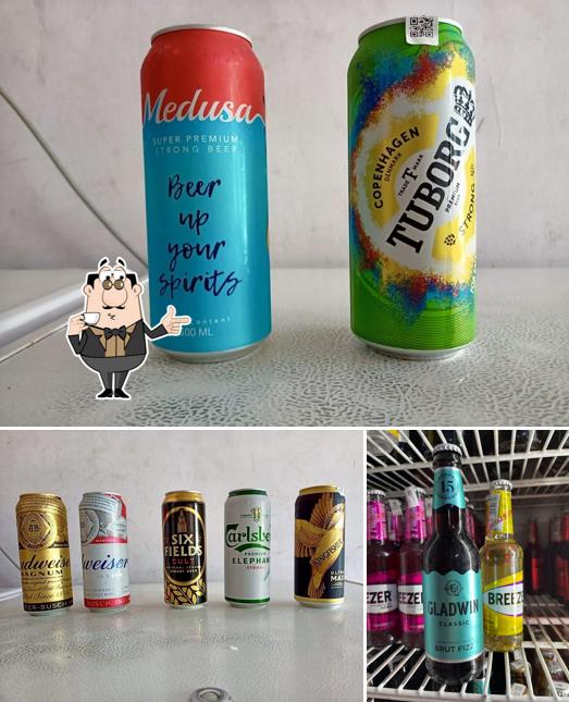 Enjoy a beverage at Indian & Imported Beer Shop