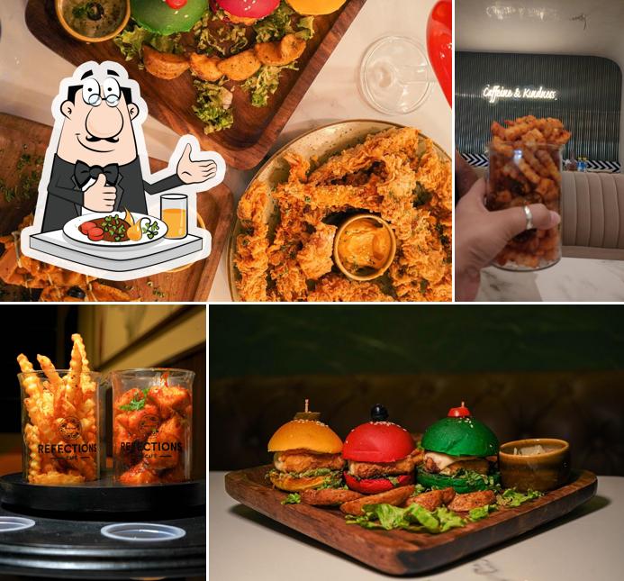 Food at Refections Cafe, Pitampura