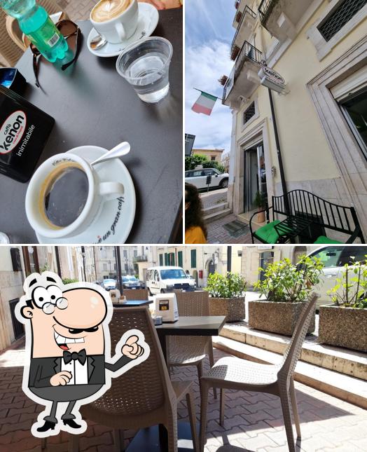 La foto della interni e bevanda di Bar Caffetteria Margherita di De Felice Arcangela