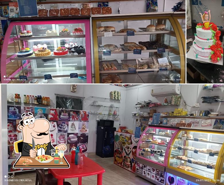 Food at Cake Mahal