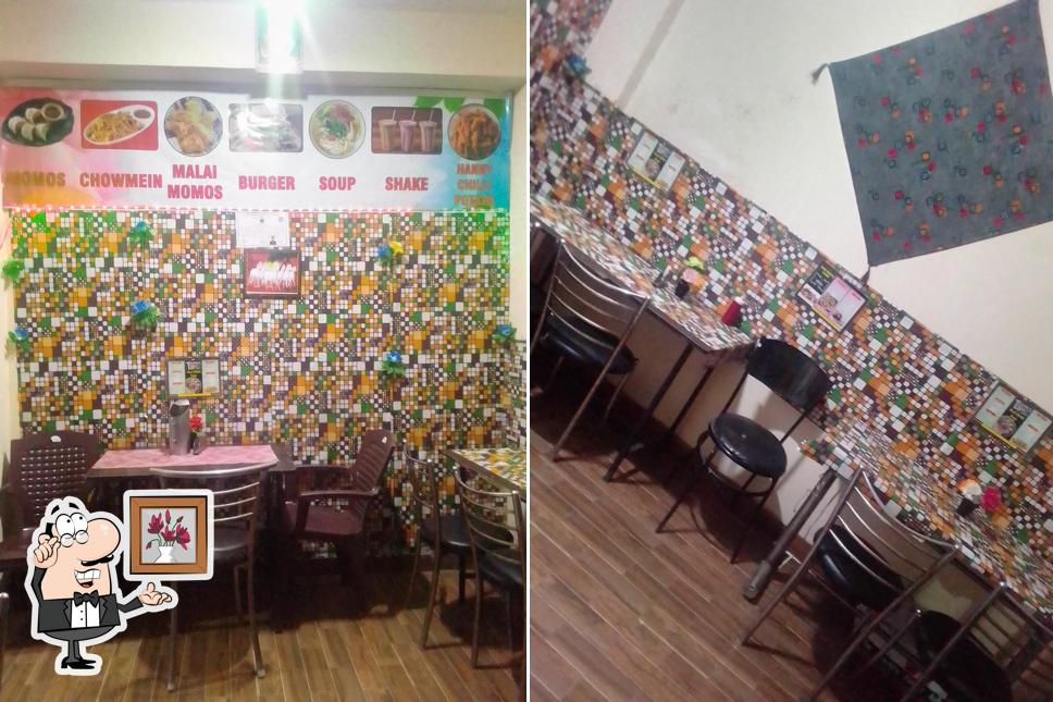The interior of Red Chili Cafe