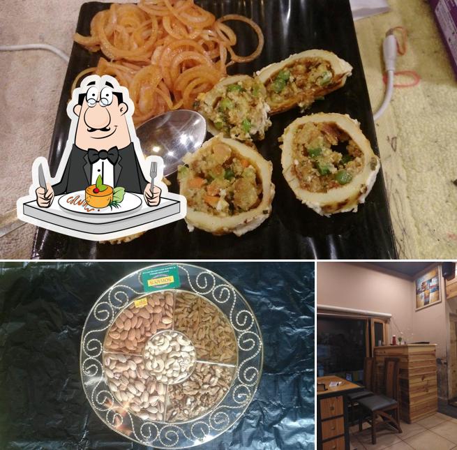 The restaurant's food and interior