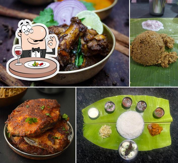 Meals at Shanthi Mess - Karur - Chettinad - restaurant - Veg & Non veg -