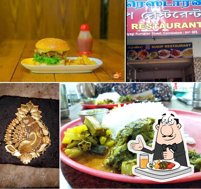 Food at Sudip Restaurant