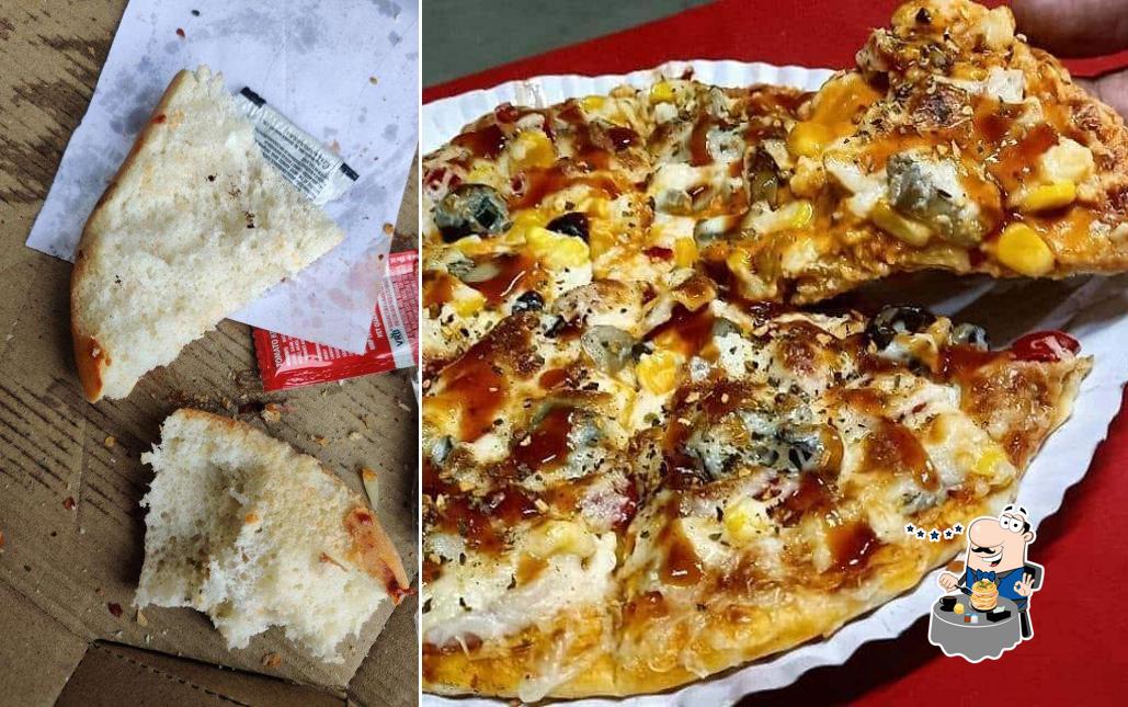 Food at The Pizzeria Deck