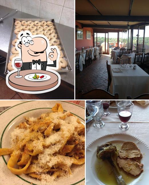 Cibo al Ristorante Sora Lella