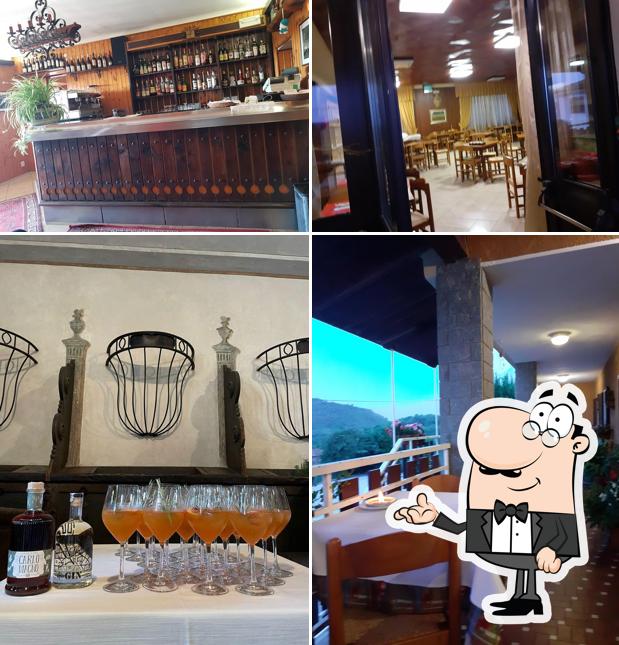 Guarda la foto che mostra la interni e bevanda di Ristorante La Tettoia