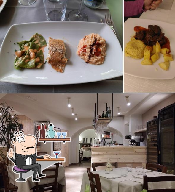 Gli interni di Locanda Blum in