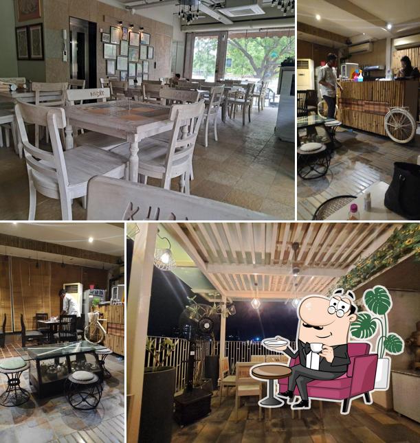 The interior of Arpana's Chai Nashta