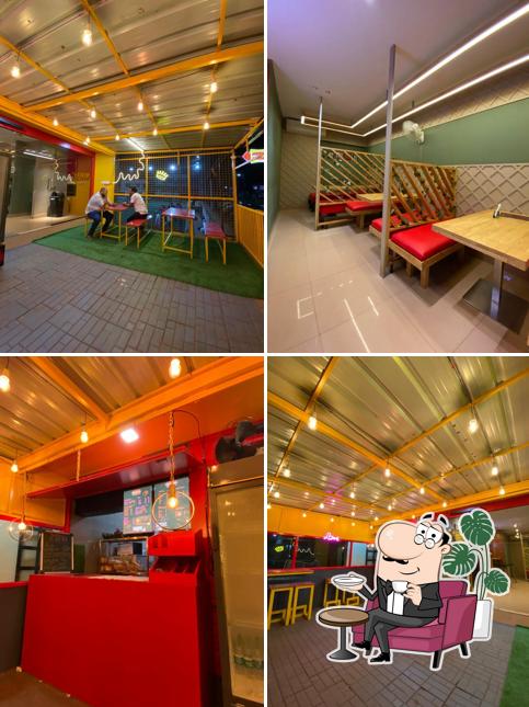 The interior of TERIS