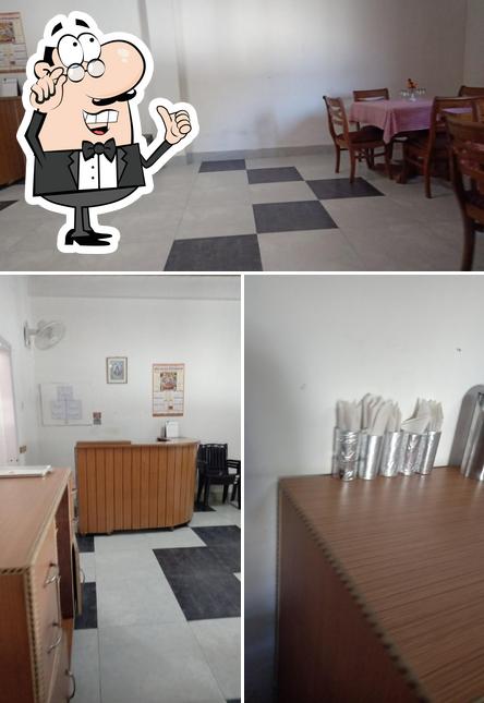 The interior of Cafe sombhadra, HP tourism