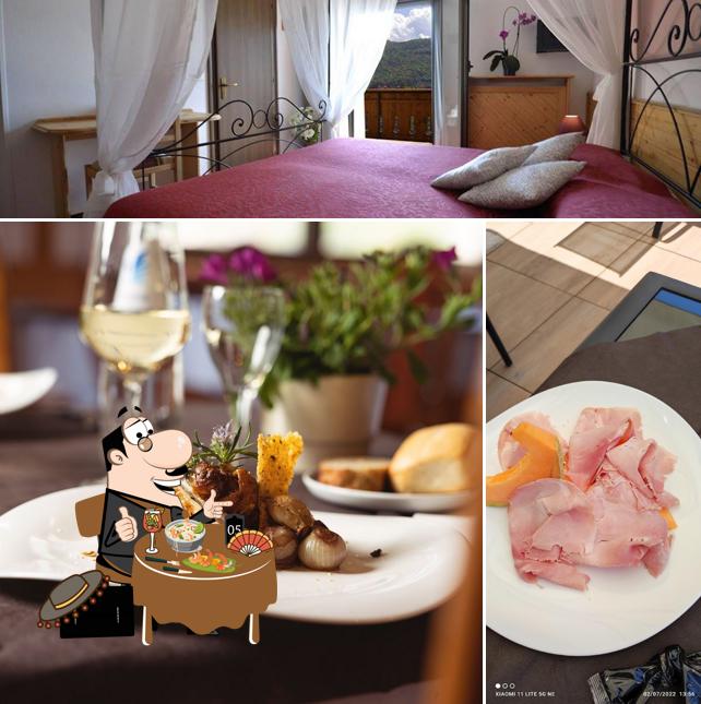 La foto di cibo e interni da Ristorante Castel Mani